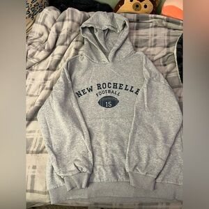 SHEIN “New Rochelle Football” hoodie